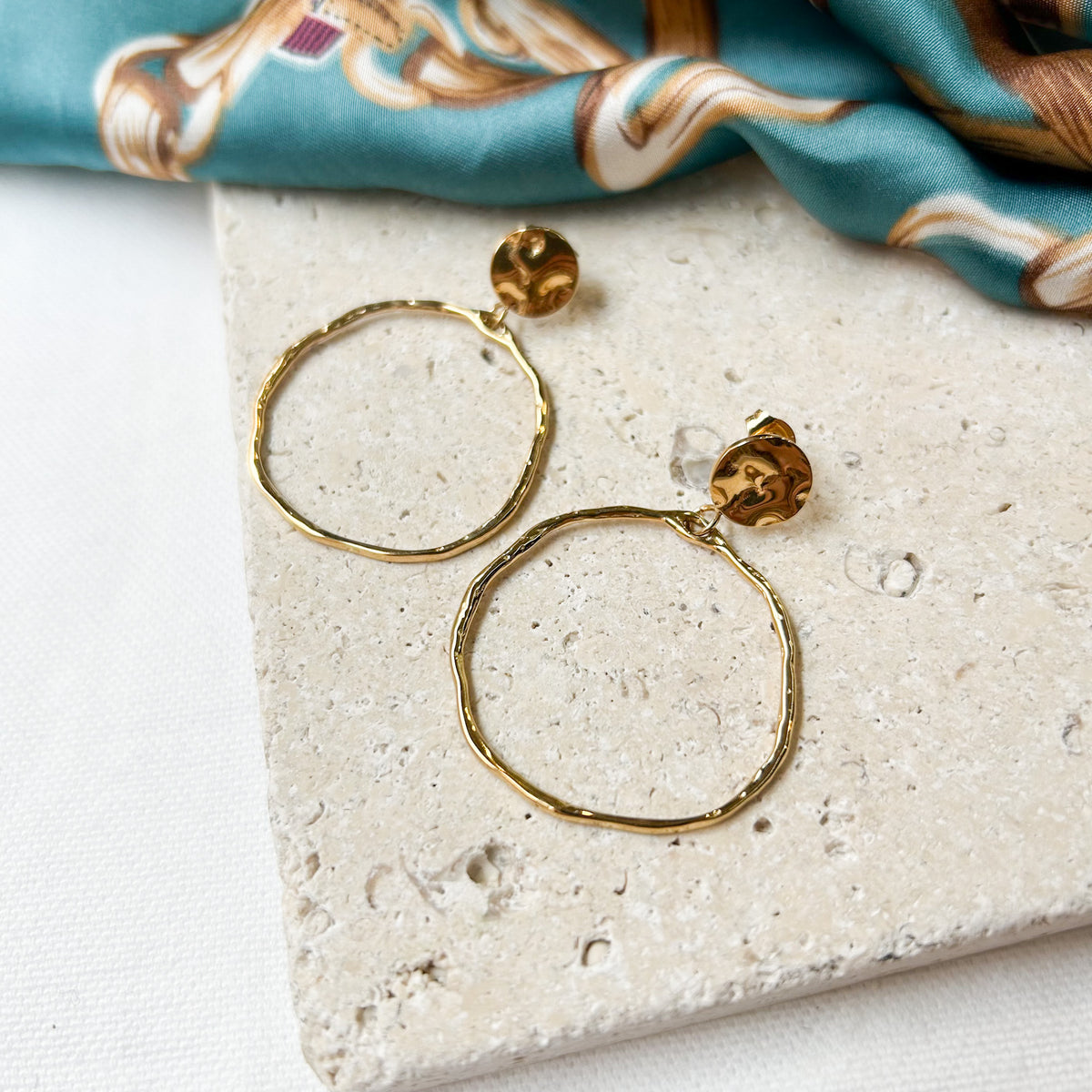 Boucles d'oreilles Arya en acier inoxydable – Lany-bijoux