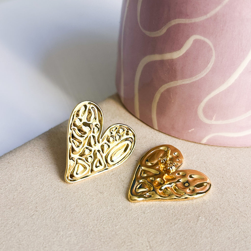Boucles d'oreilles Astrid en acier inoxydable – Lany-bijoux