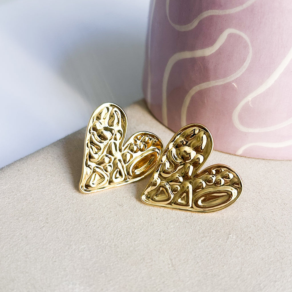 Boucles d'oreilles Astrid en acier inoxydable – Lany-bijoux