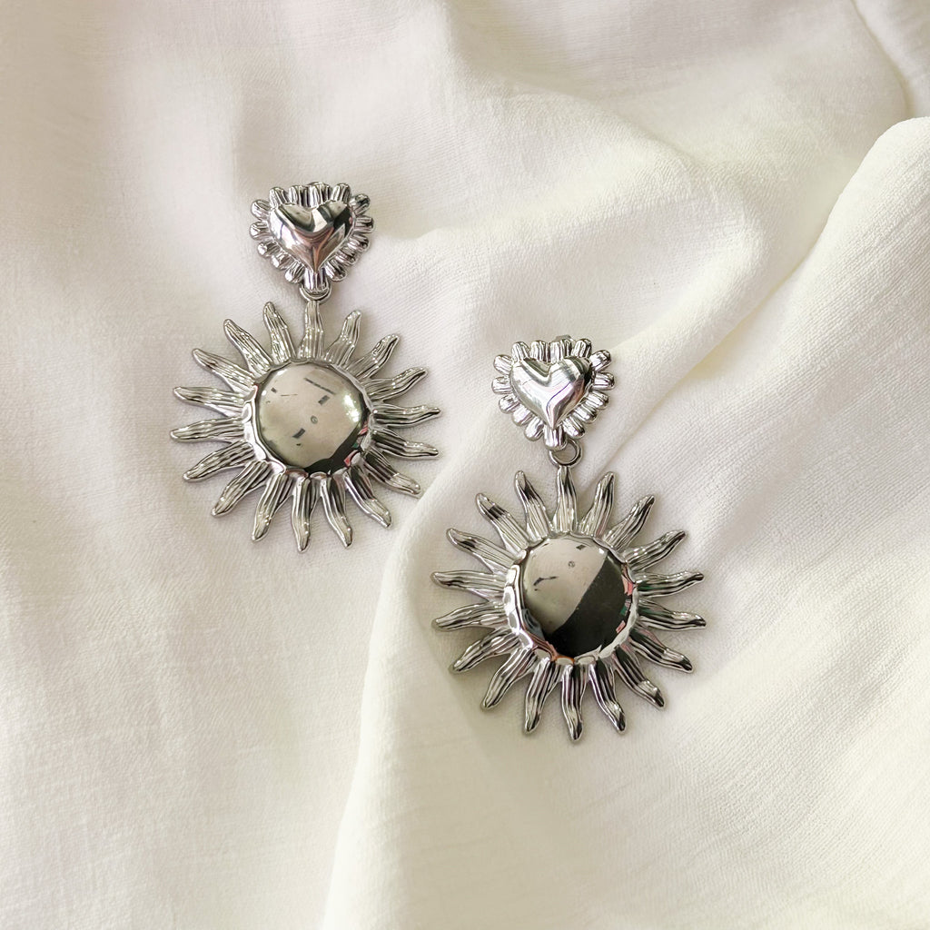 Boucles d'oreilles Azel en acier inoxydable – Lany-bijoux