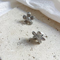 Boucles d'oreilles clip Myra en acier inoxydable argenté – Lany-bijoux