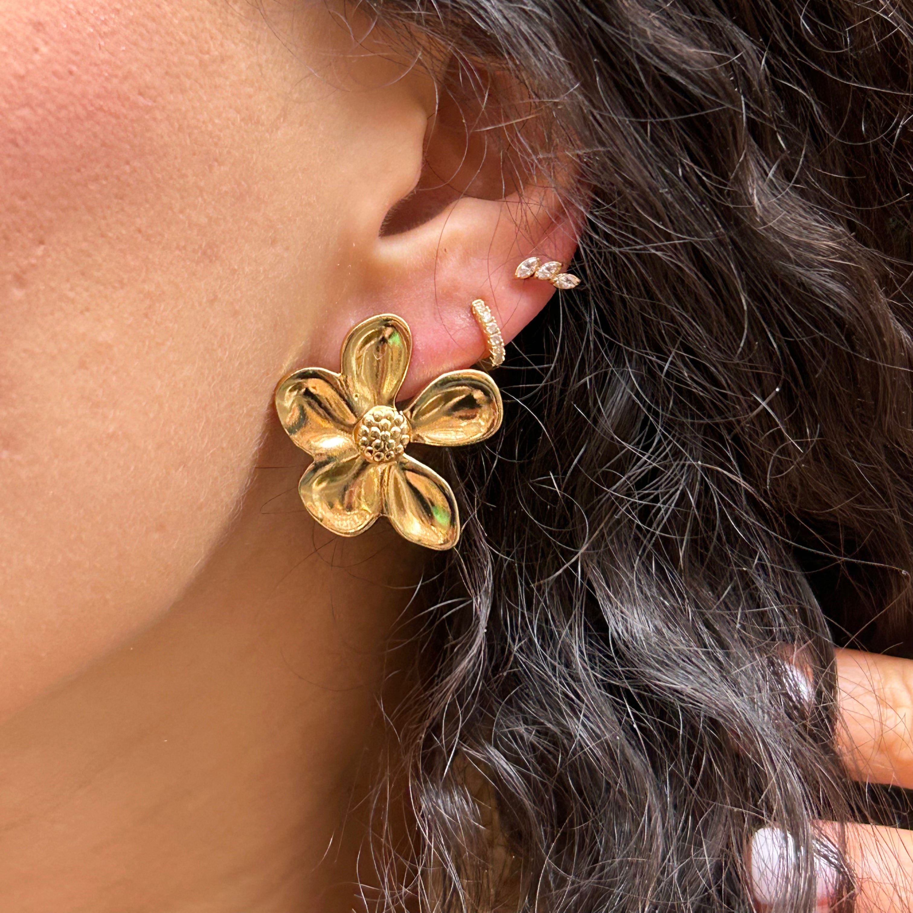 Boucles d'oreilles Filly en acier inoxydable – Lany-bijoux