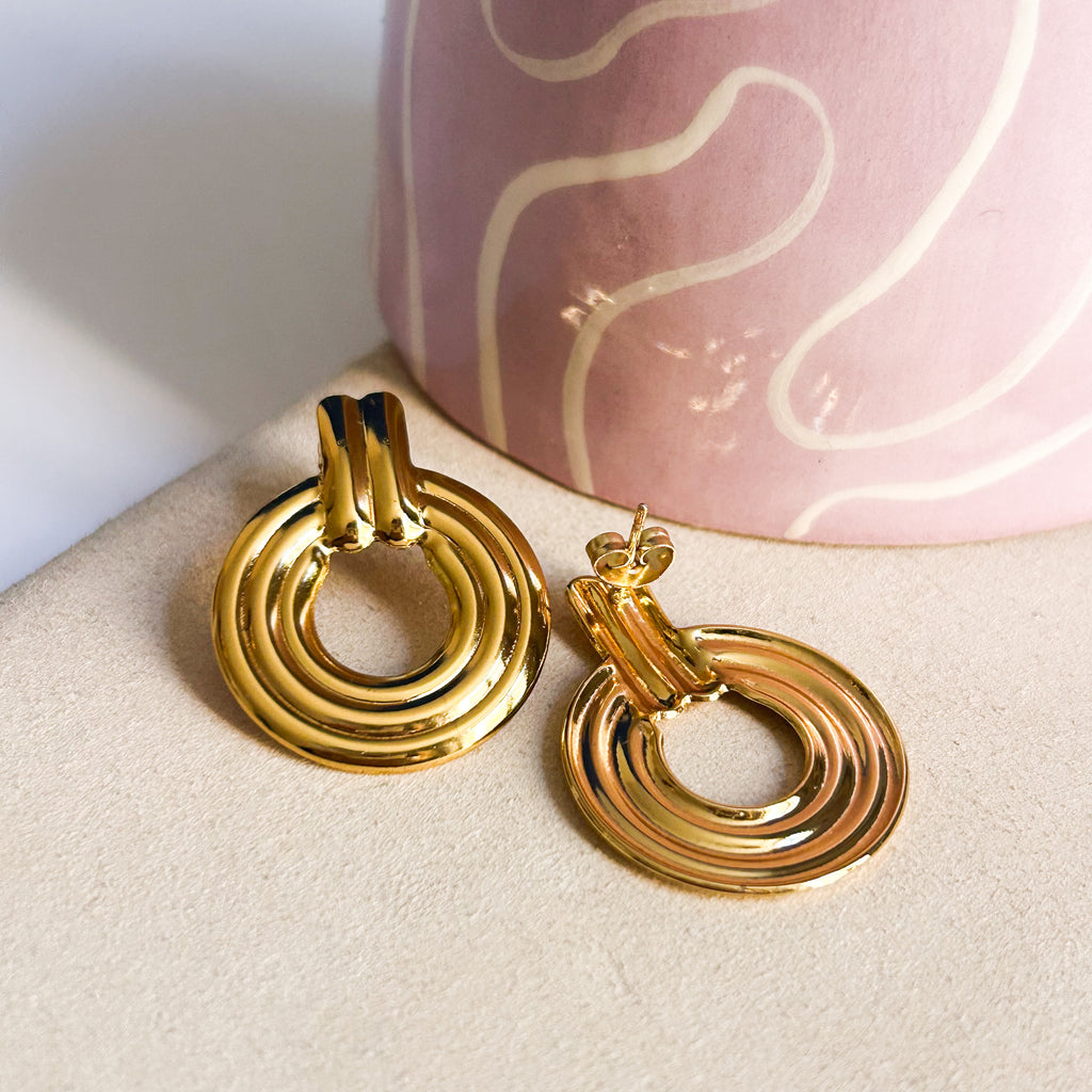 Boucles d'oreilles Joe en acier inoxydable – Lany-bijoux