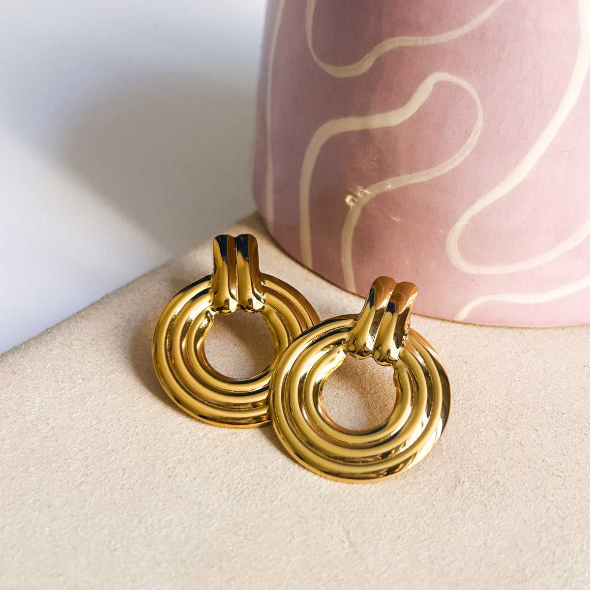 Boucles d'oreilles Joe en acier inoxydable – Lany-bijoux