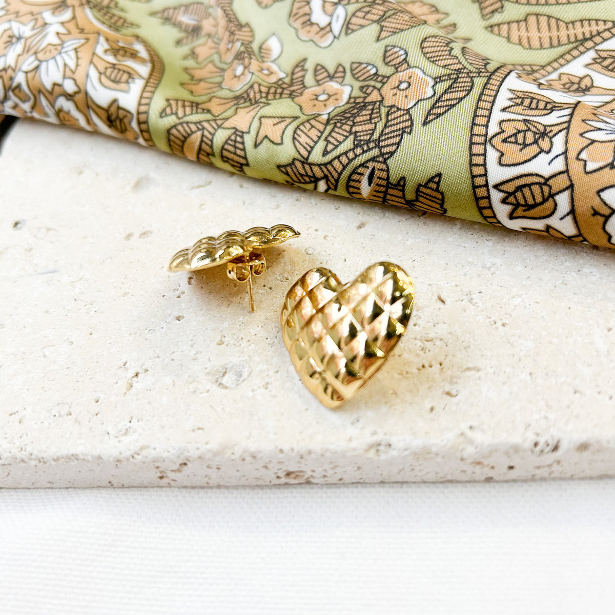 Boucles d'oreilles Luzy en acier inoxydable – Lany-bijoux
