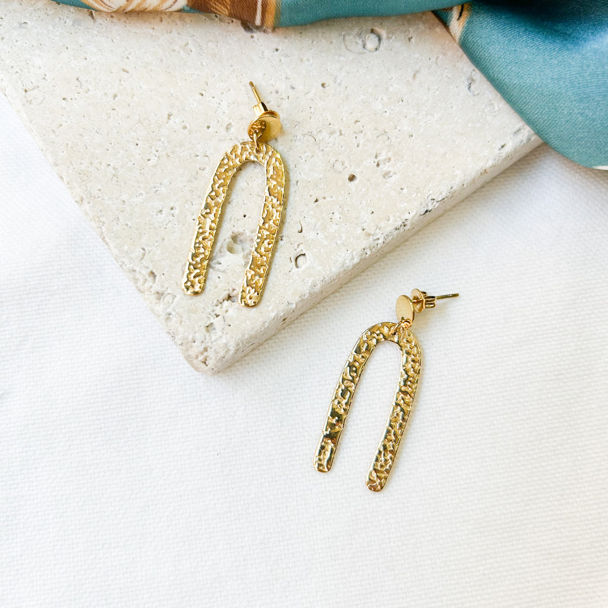 Boucles d'oreilles Mika en acier inoxydable – Lany-bijoux