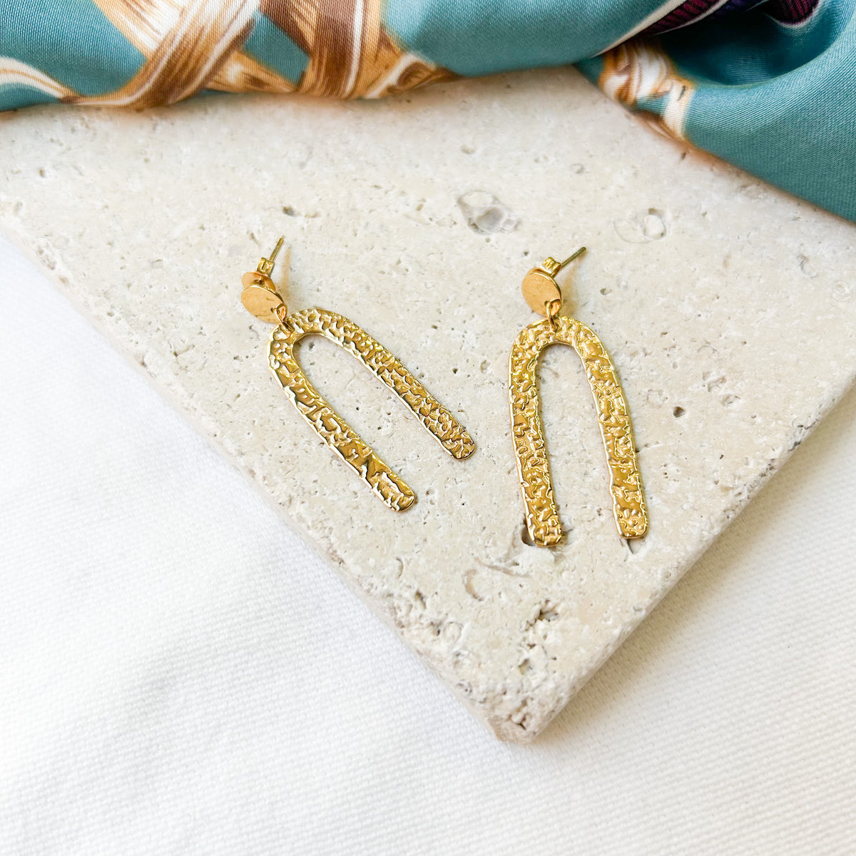 Boucles d'oreilles Mika en acier inoxydable – Lany-bijoux