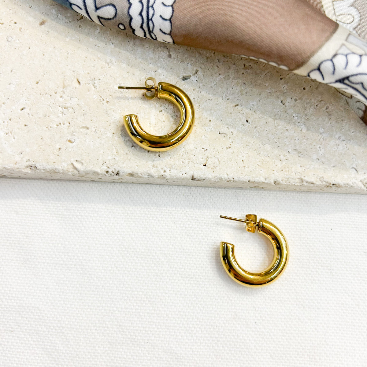 Boucles d'oreilles Misha en acier inoxydable – Lany-bijoux