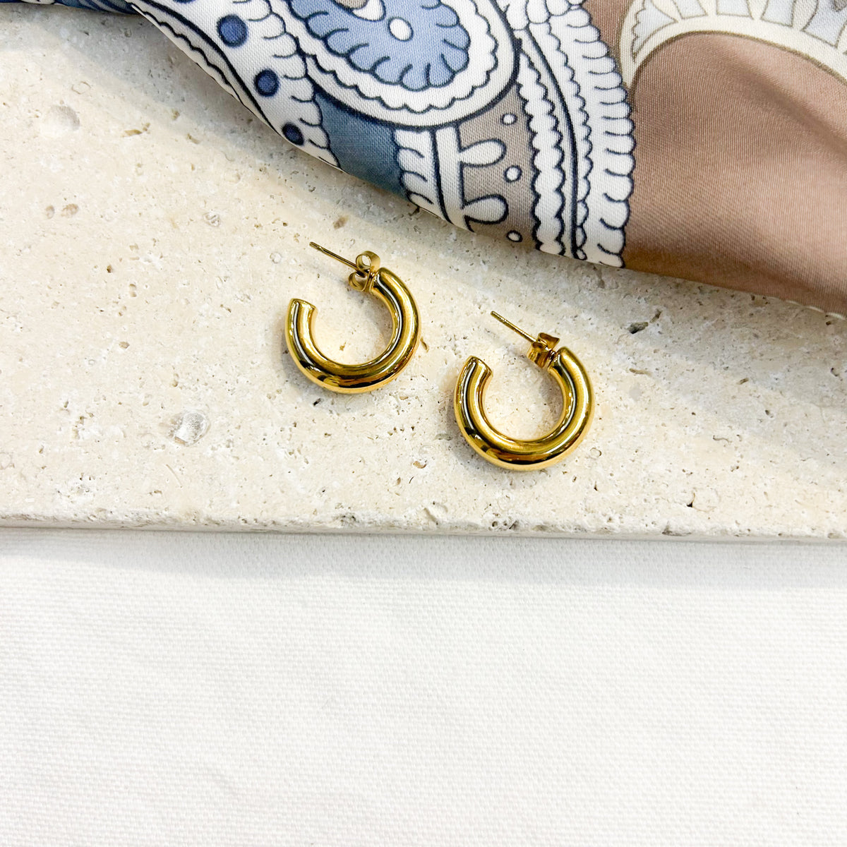 Boucles d'oreilles Misha en acier inoxydable – Lany-bijoux