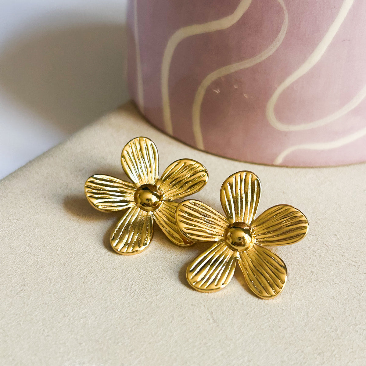 Boucles d'oreilles Mora en acier inoxydable – Lany-bijoux