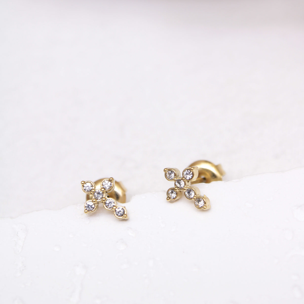 Boucles d'oreilles Nelda en acier inoxydable – Lany-bijoux
