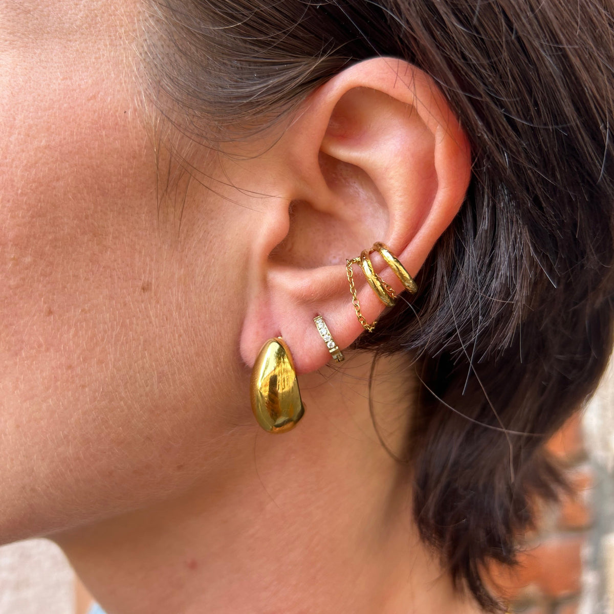 Boucles d'oreilles Nohé en acier inoxydable – Lany-bijoux