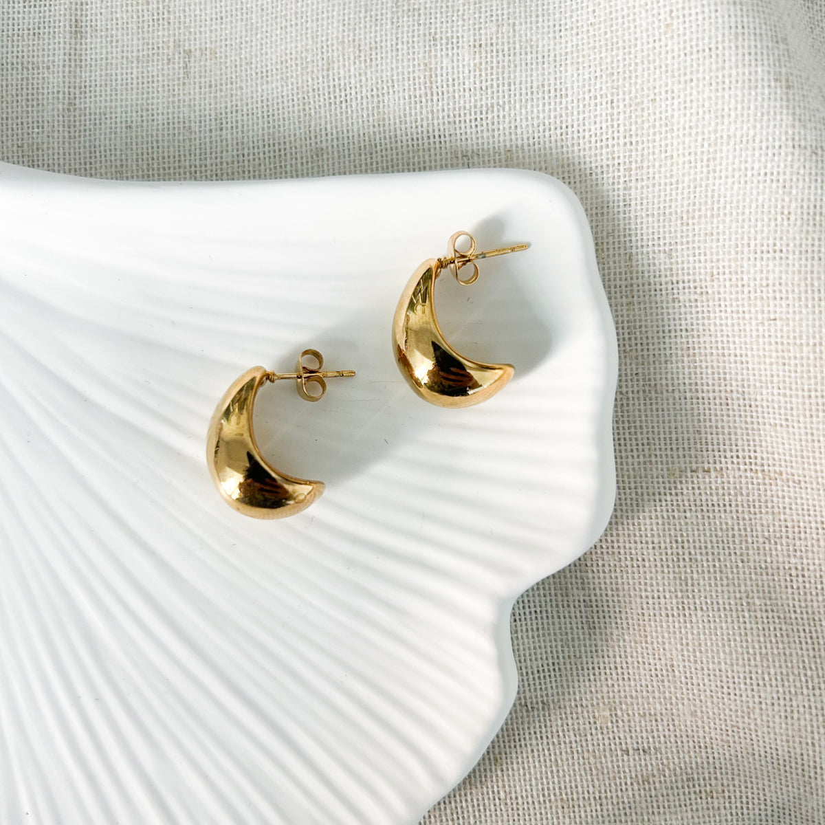 Boucles d'oreilles Nohé en acier inoxydable – Lany-bijoux