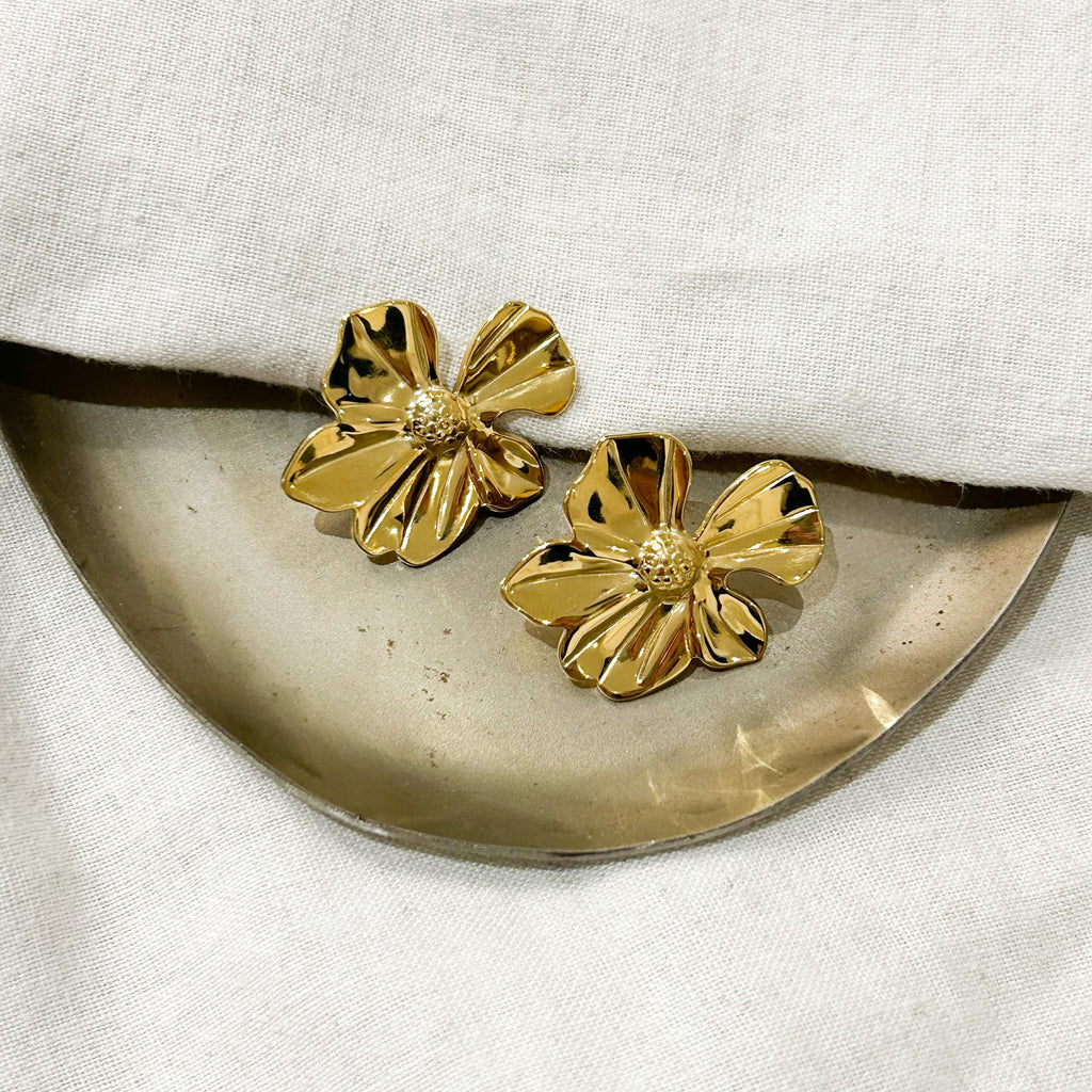 Boucles d'oreilles Talye en acier inoxydable – Lany-bijoux