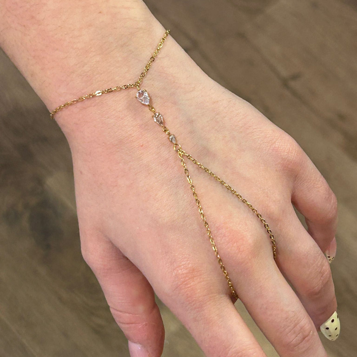 Bracelet de main Prudence en acier inoxydable – Lany-bijoux