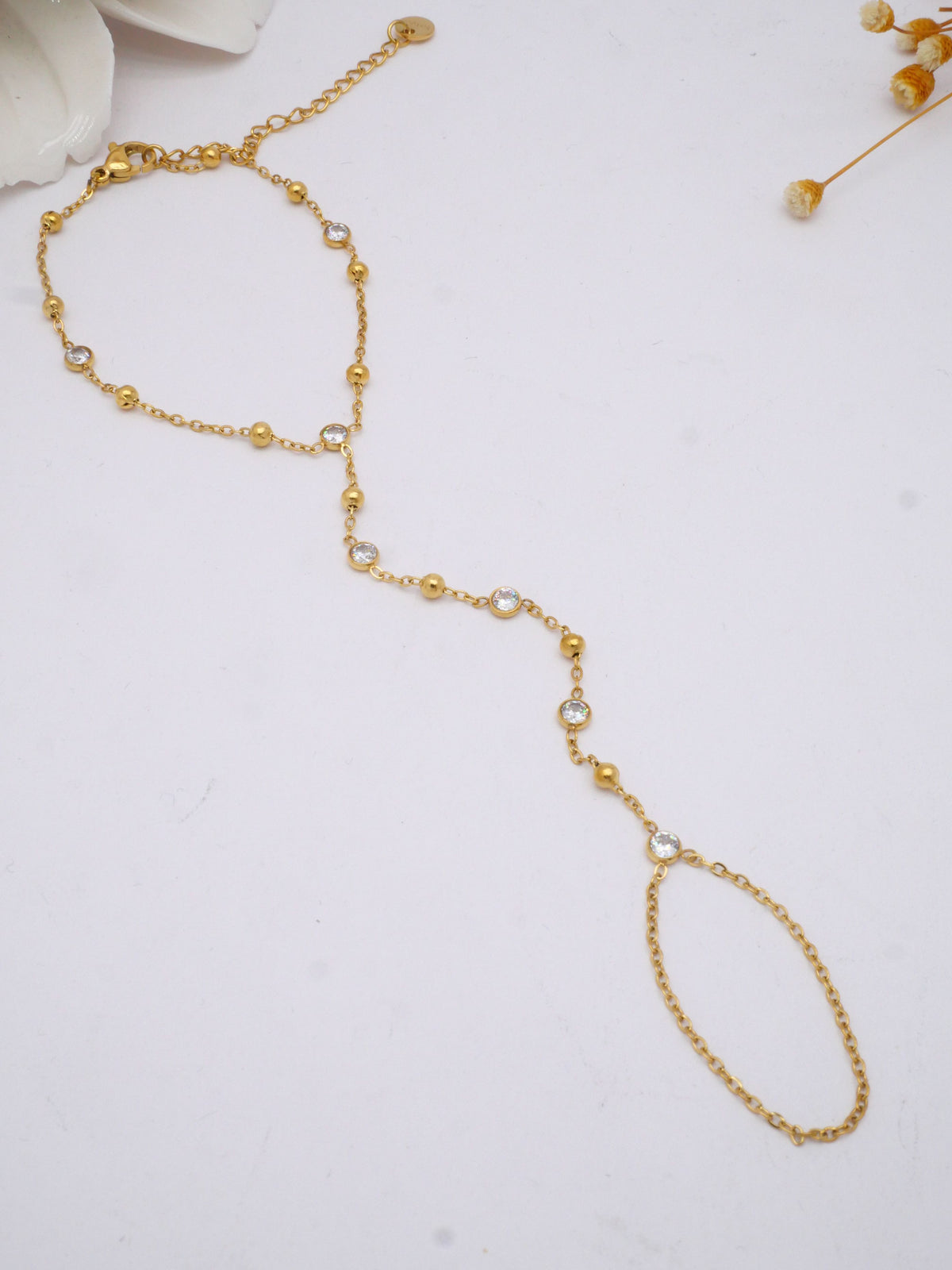Bracelet de main Salia en acier inoxydable – Lany-bijoux