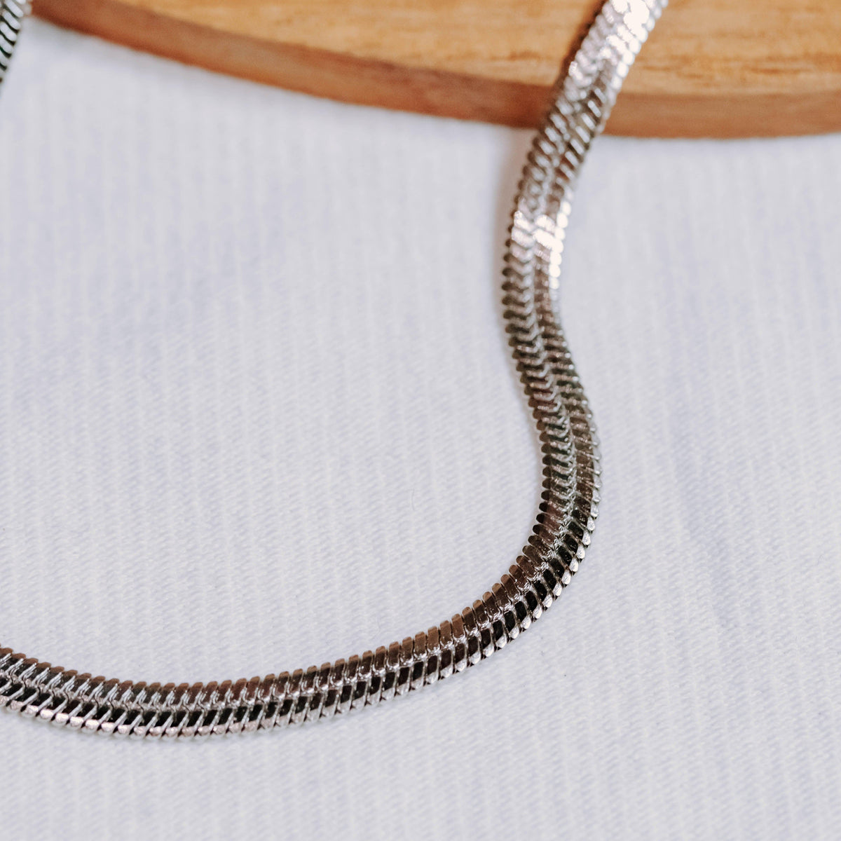 Bracelet Léonie en acier inoxydable argenté – Lany-bijoux