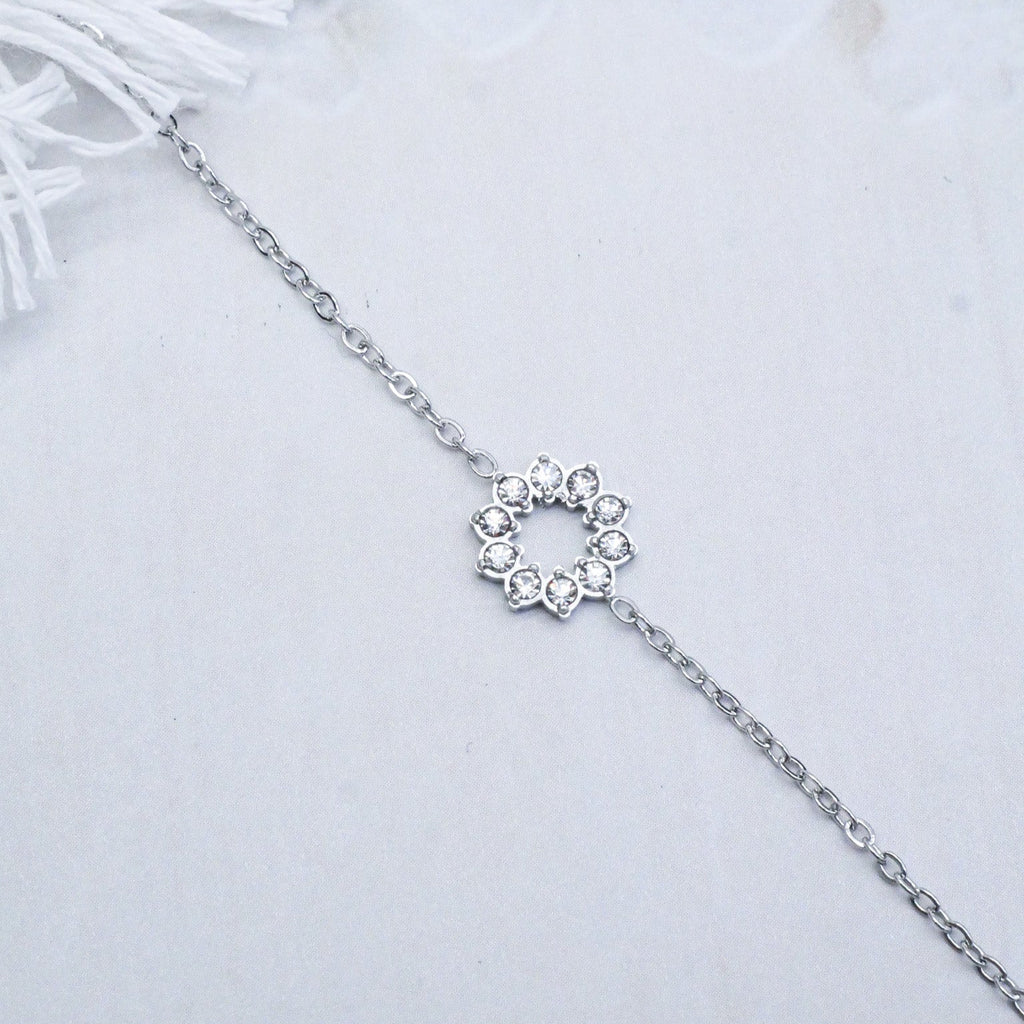 Bracelet Nola en acier inoxydable argenté – Lany-bijoux