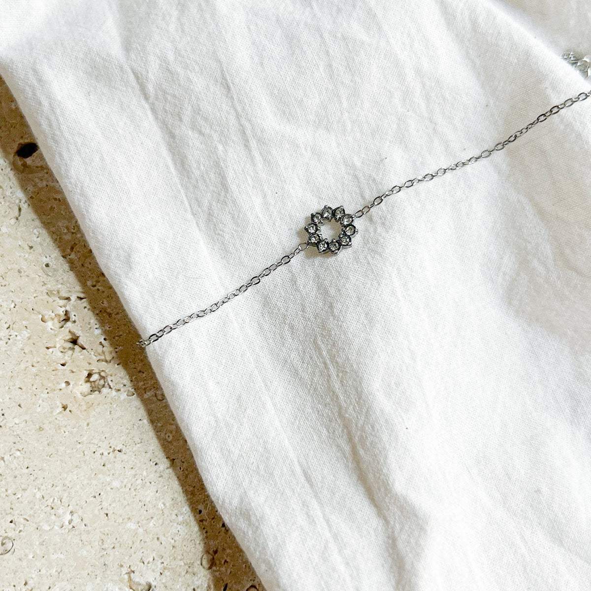 Bracelet Nola en acier inoxydable argenté – Lany-bijoux