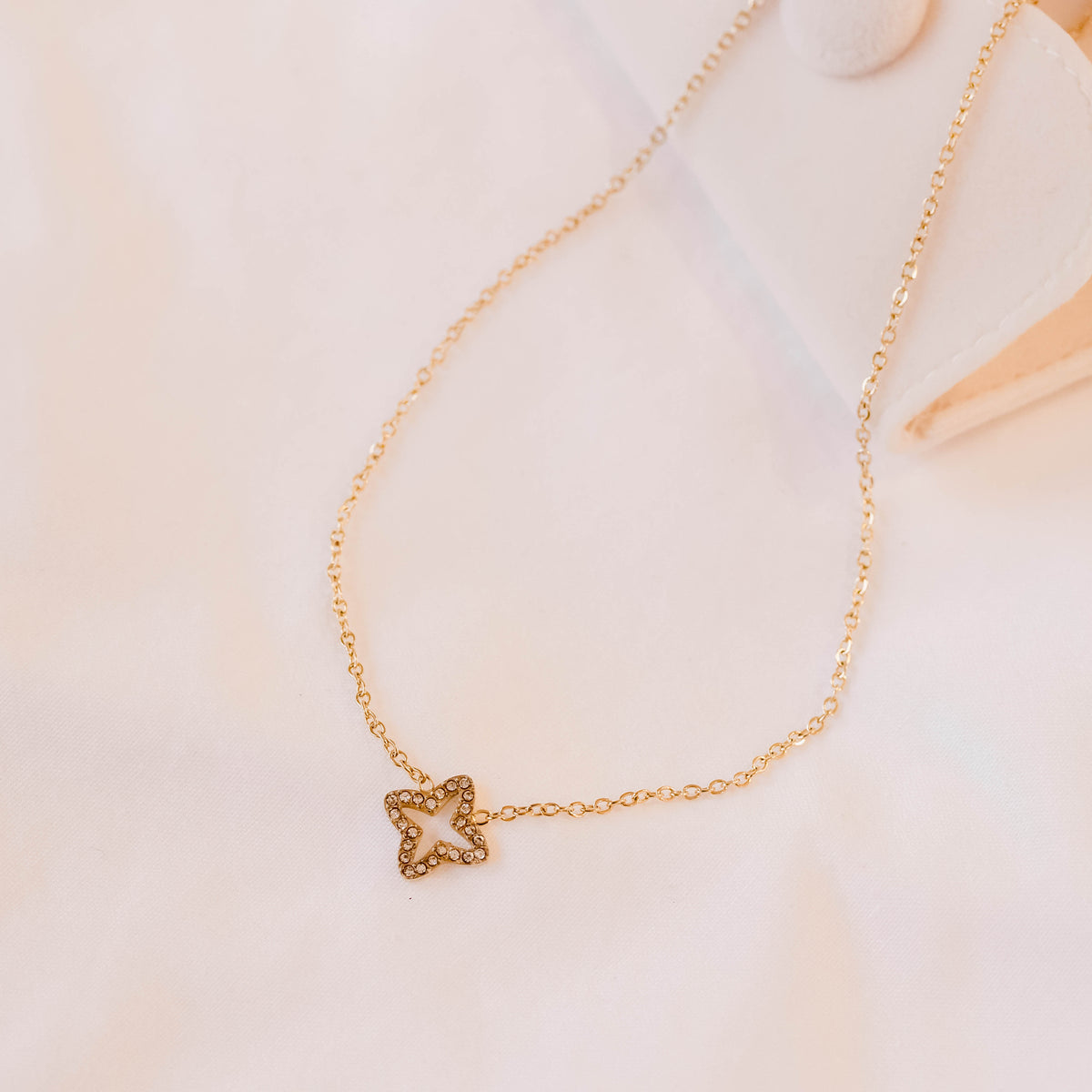 Collier Samea en acier inoxydable doré – Lany-bijoux