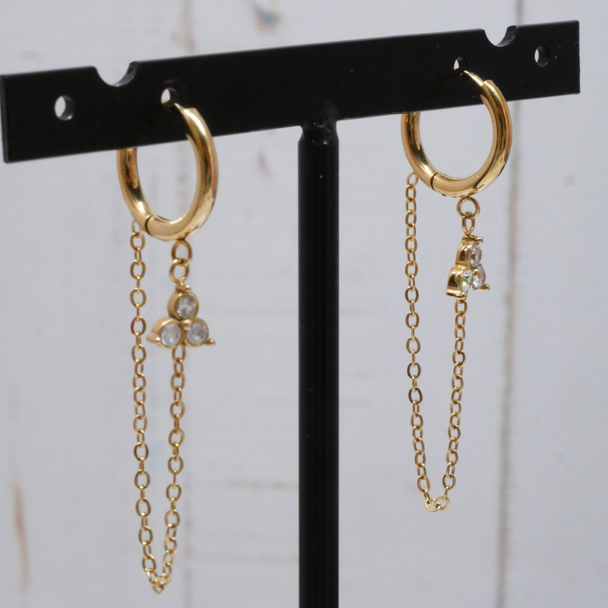 Créoles Bita en acier inoxydable – Lany-bijoux