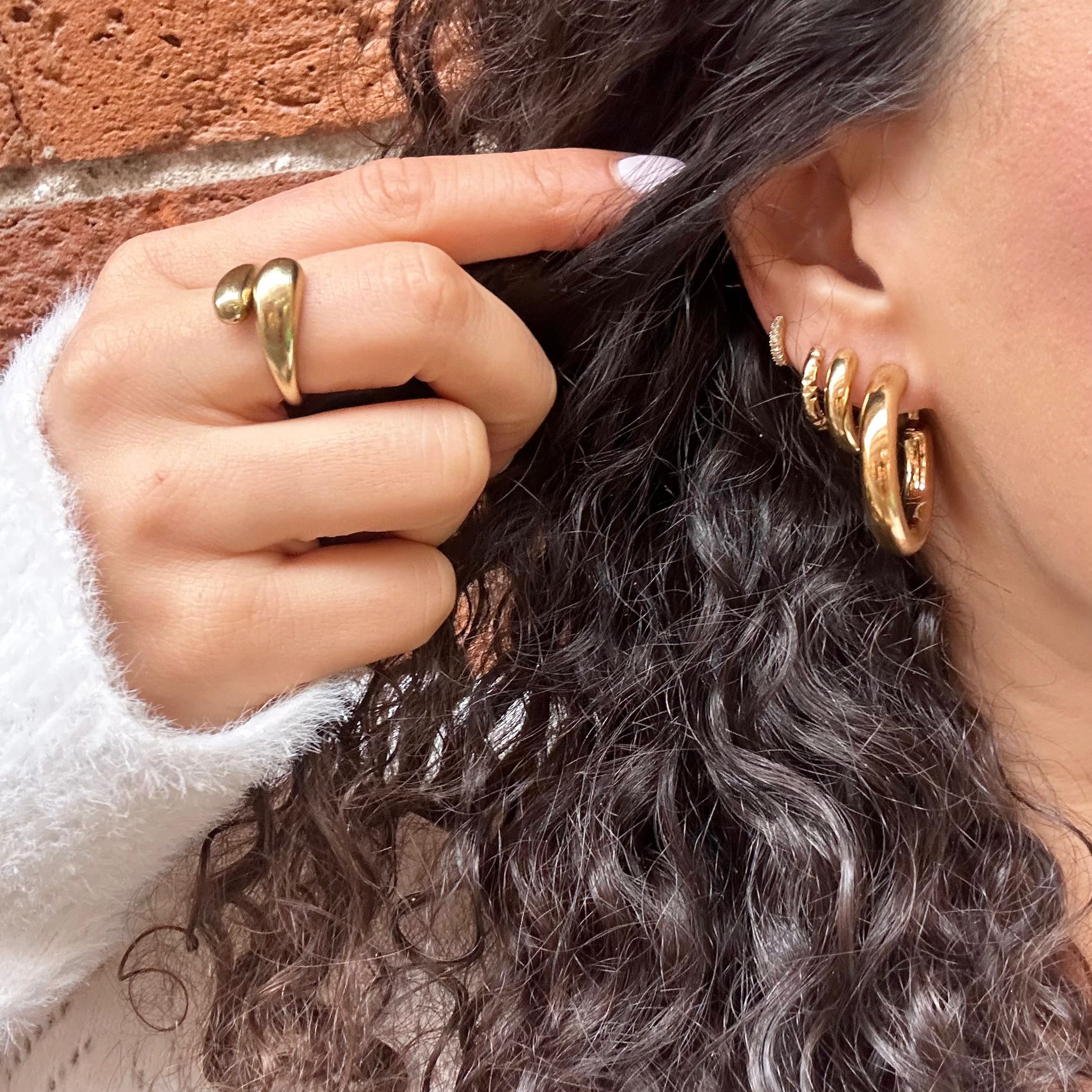 Créoles Nova en acier inoxydable – Lany-bijoux