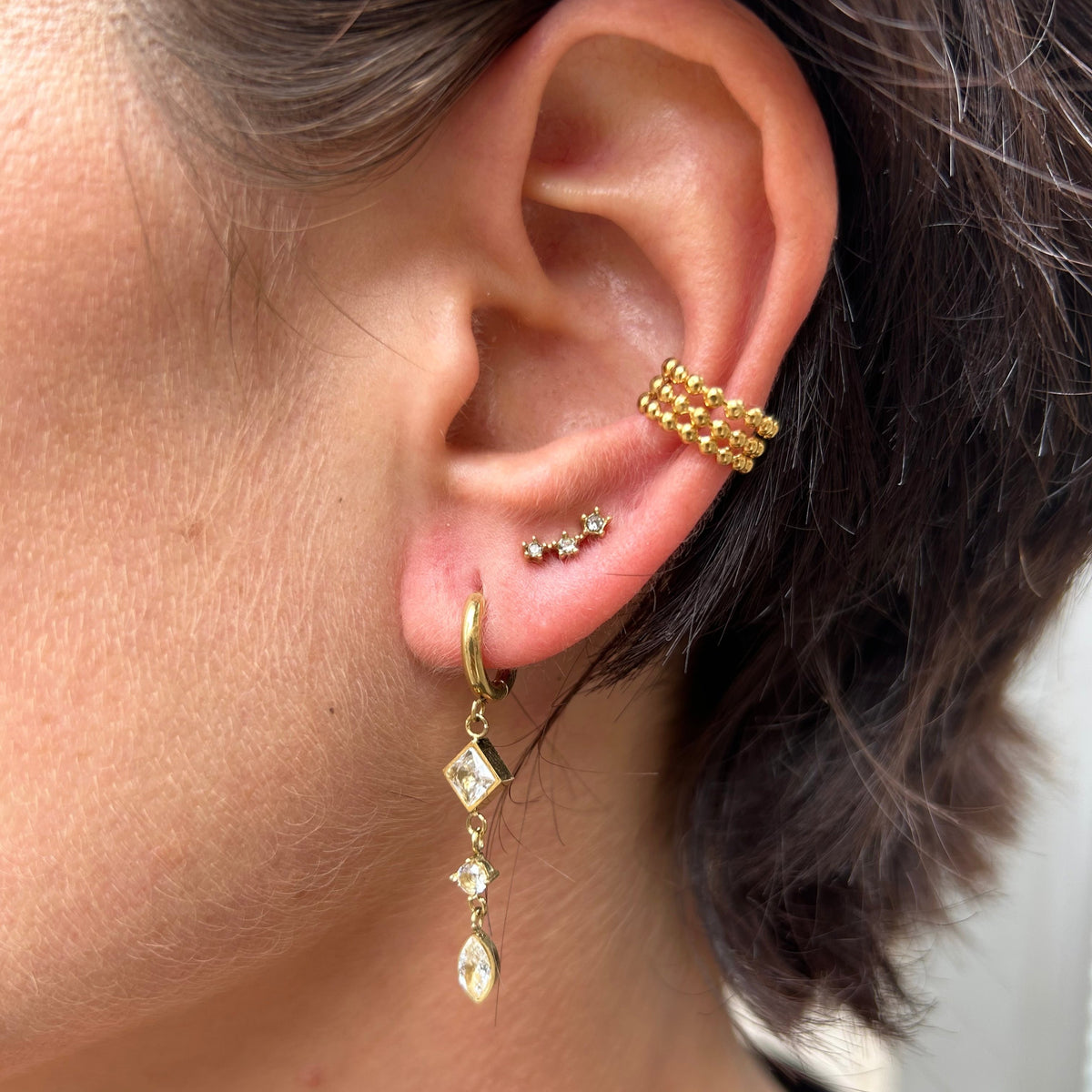 Ear cuff Cody en acier inoxydable – Lany-bijoux