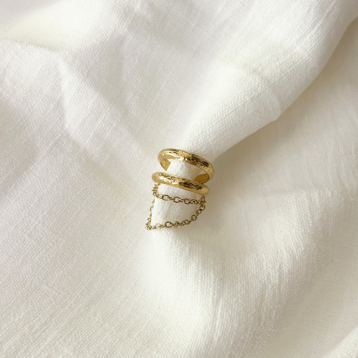 Ear cuff Léo en acier inoxydable – Lany-bijoux