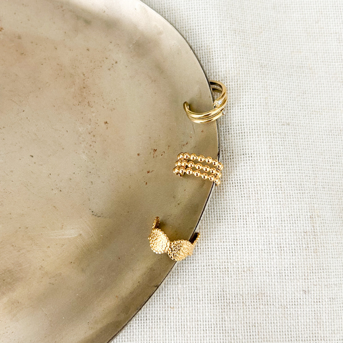 Ear cuff Shade en acier inoxydable – Lany-bijoux