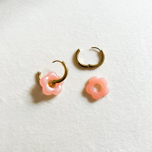 Boucles Flora roses