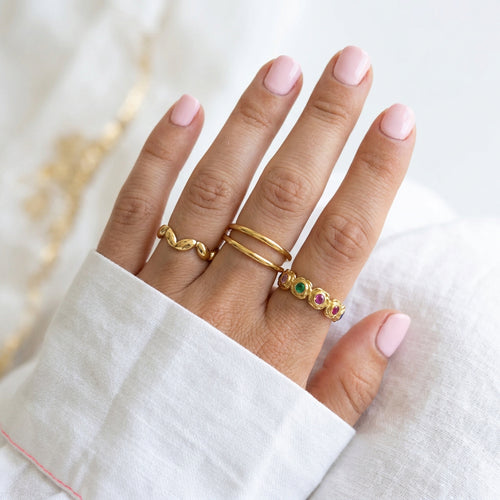 Alba | Bague en acier inoxydable