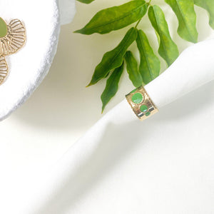 Bague Anae verte-Lany-bijoux