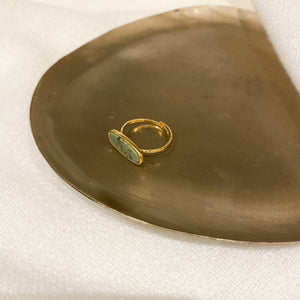 Bague Bano verte-bague-Lany-bijoux