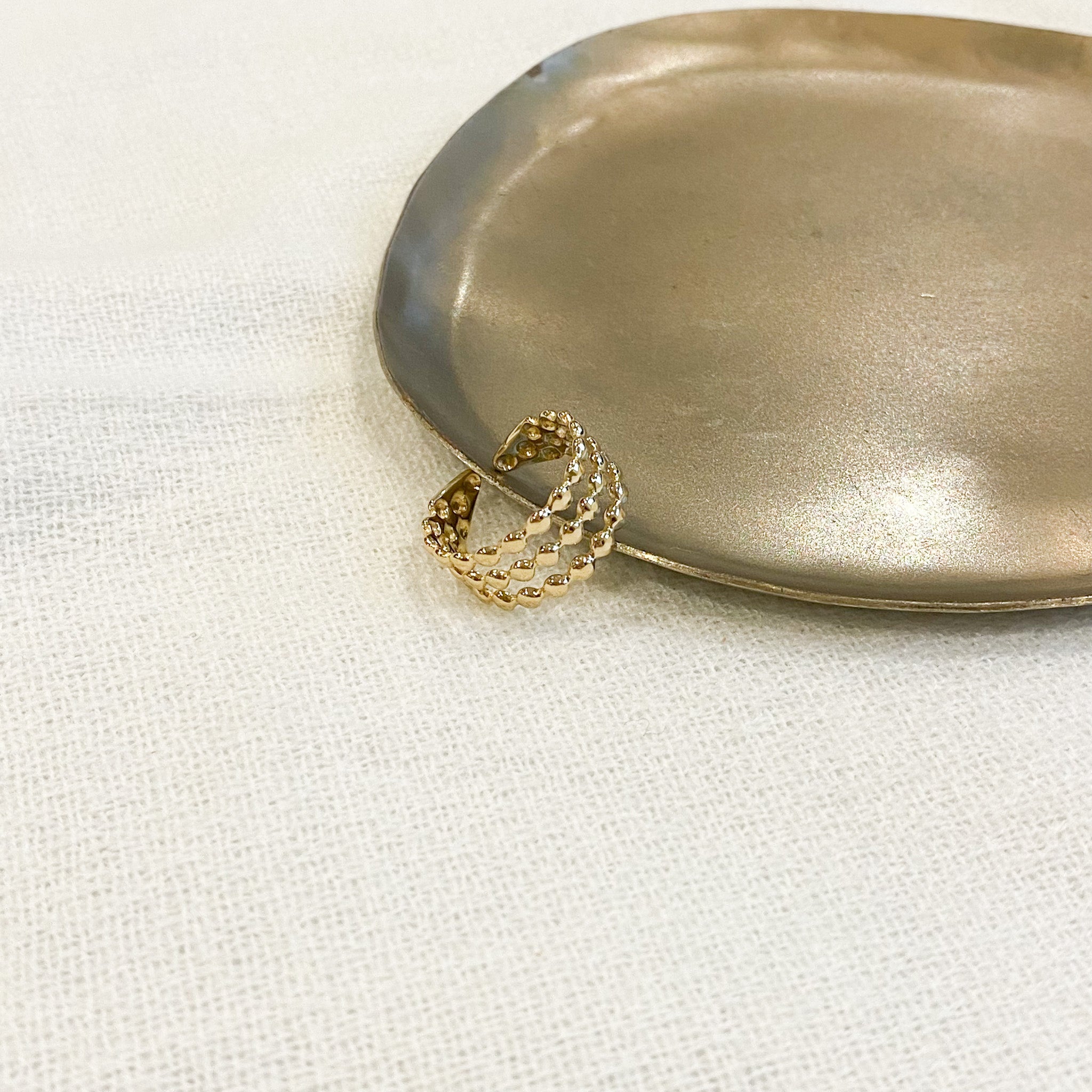 Bague Jora doré-Lany-bijoux