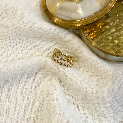 Bague Jora doré-Lany-bijoux