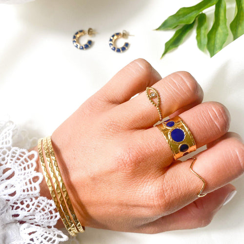 Bague fine zigzag-Lany-bijoux