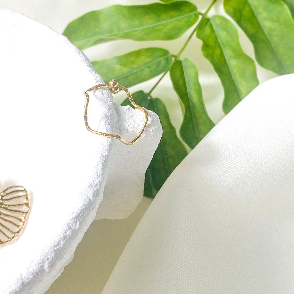 Bague fine zigzag-Lany-bijoux