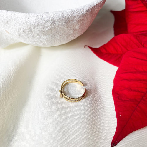 Bague Laji doré-Lany-bijoux