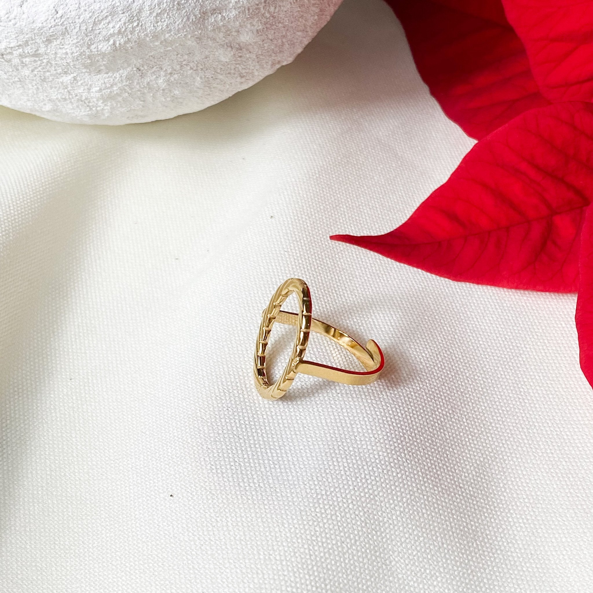 Bague Otto doré-Lany-bijoux