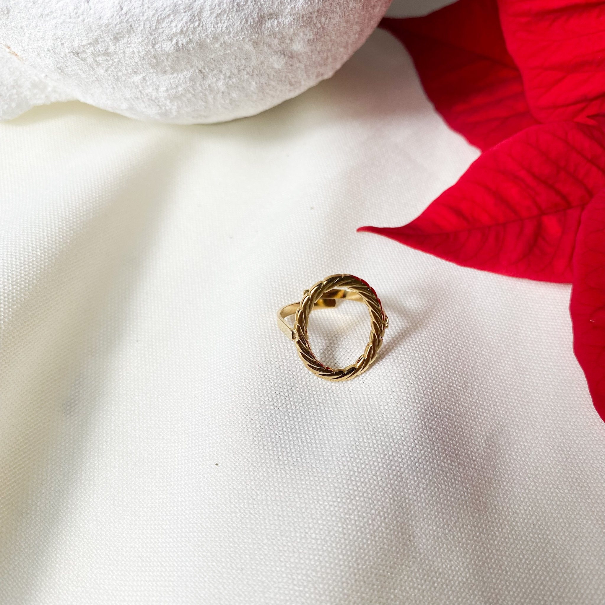 Bague Otto doré-Lany-bijoux