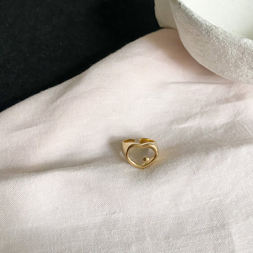 Bague coeur Hortense-bague-Lany-bijoux