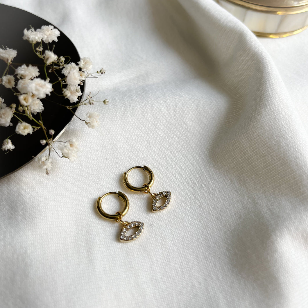 Boucles Bisou-boucles d'oreilles-Lany-bijoux