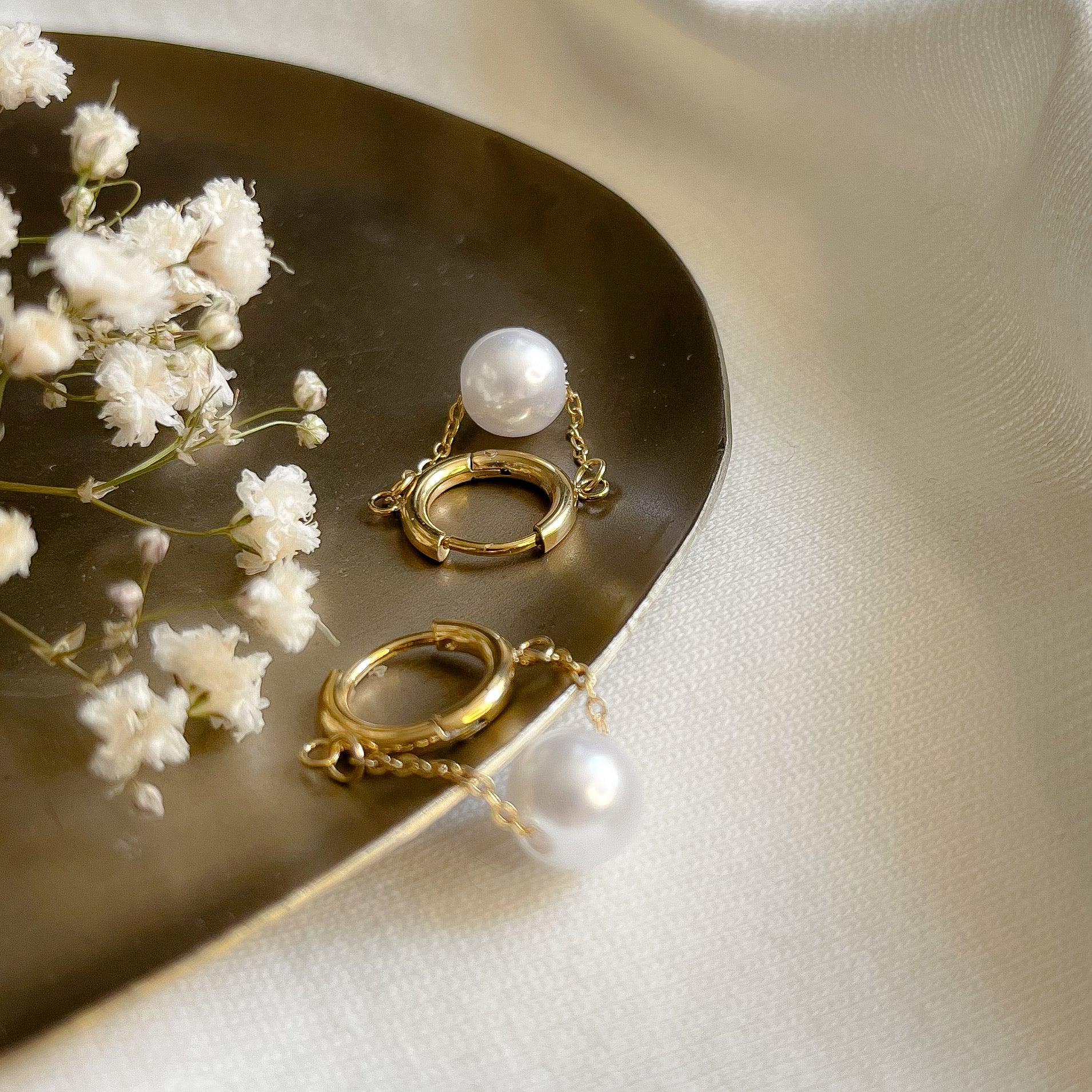 Boucles perles Diane-boucles d'oreilles-Lany-bijoux