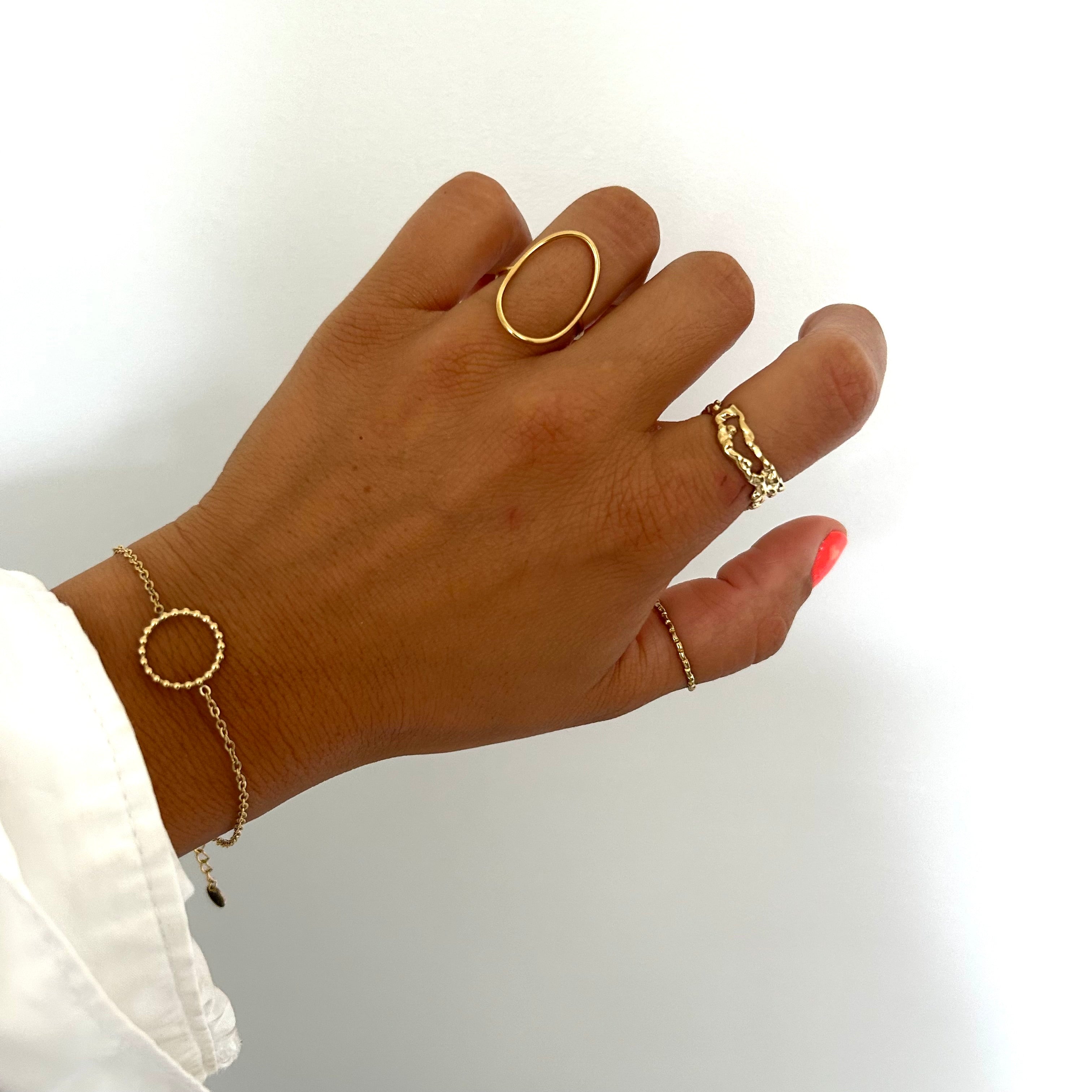 Bracelet Jona doré - Lany-bijoux