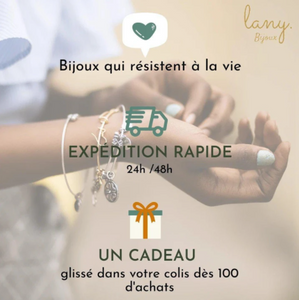 Chaîne cheville en acier inoxydable doré motif éclair-chaîne cheville-Lany-bijoux
