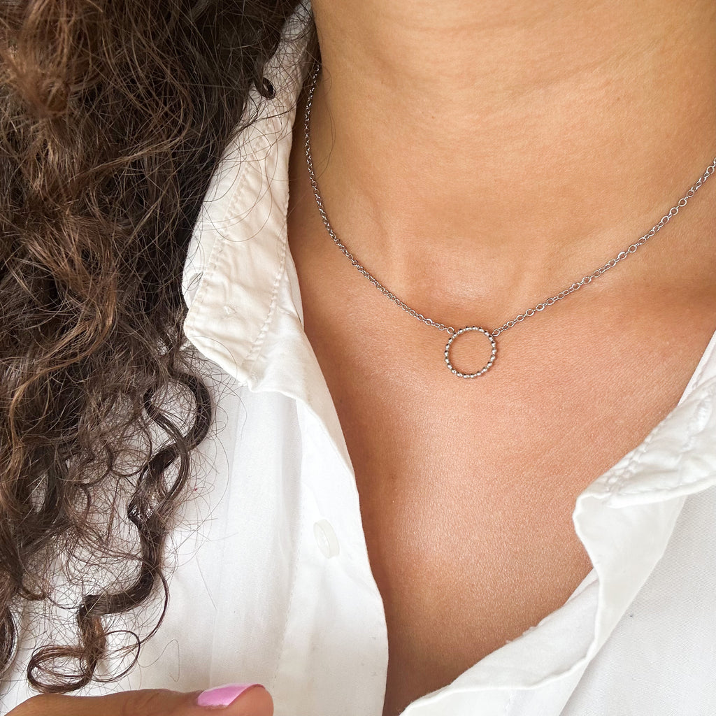 Collier Jona argenté - Lany-bijoux