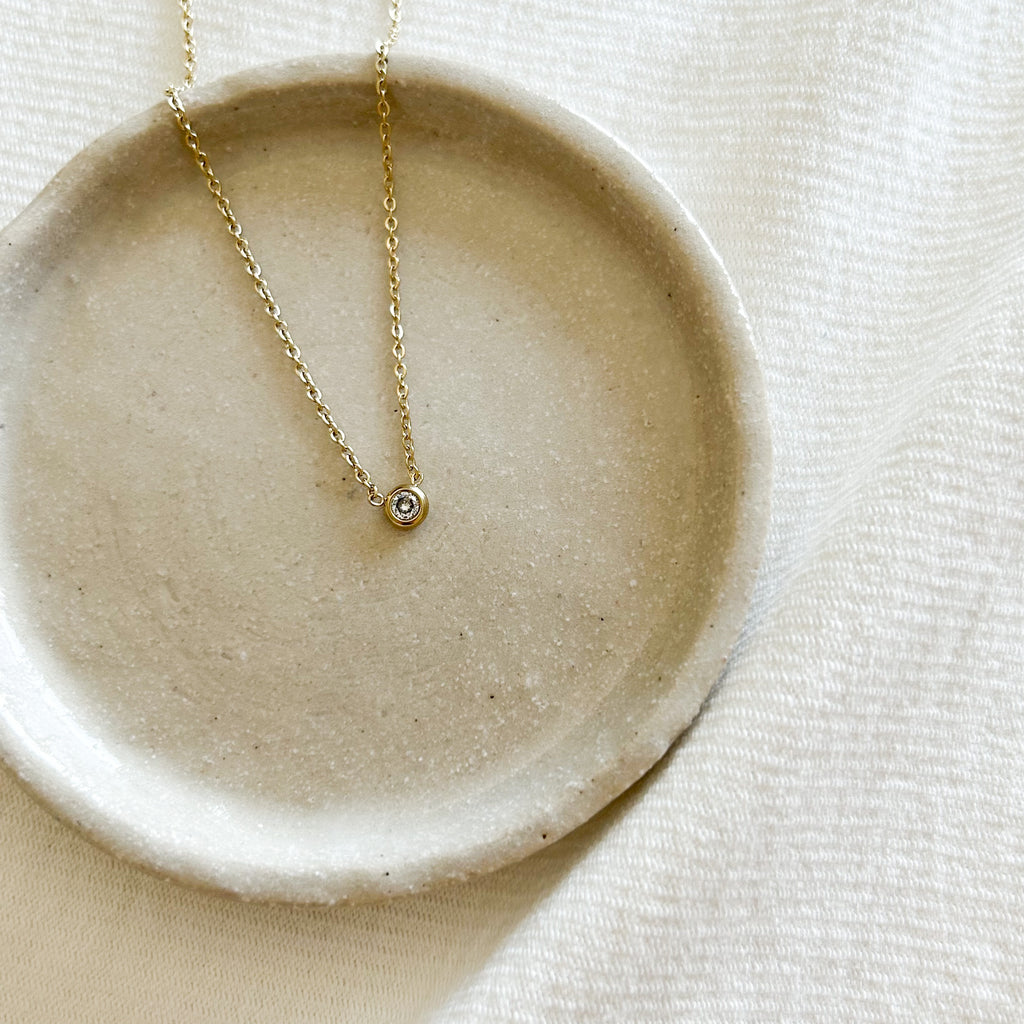 Collier Monoé doré - Lany-bijoux