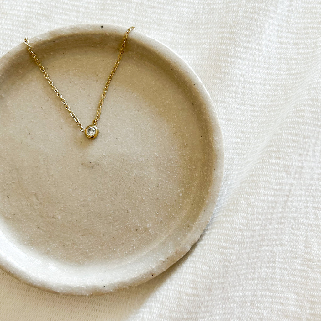 Collier Monoé doré - Lany-bijoux