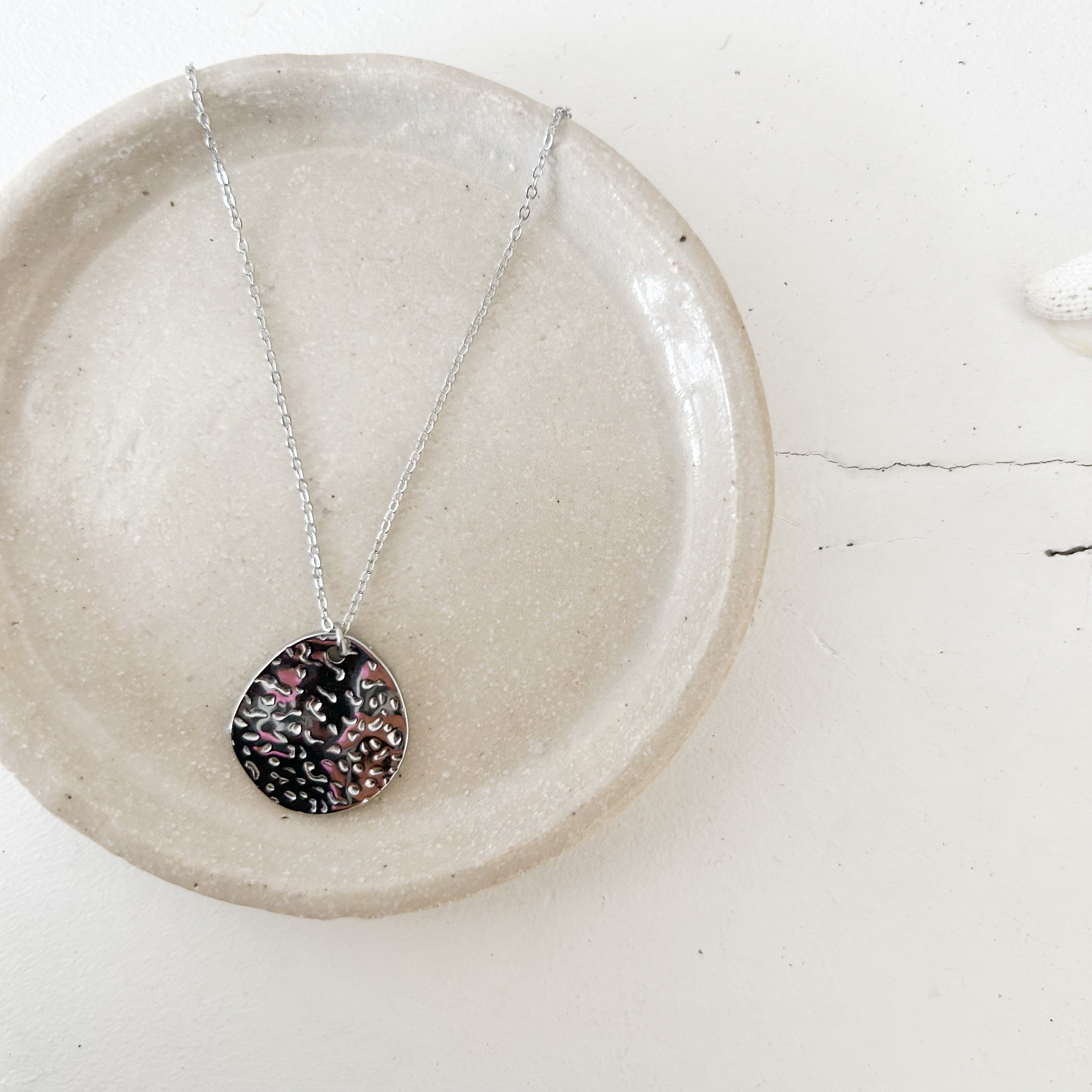 Collier Rapha argenté - Lany-bijoux