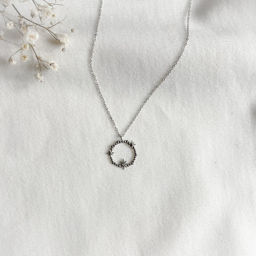 Collier argent anneau-Lany-bijoux